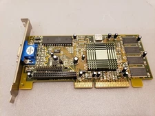 Joytech AGP740A3-8M Intel 740 Chipset AGP Video Graphics Card 8MB - Tested