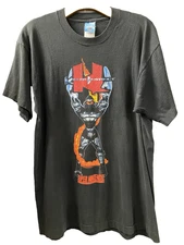 Vintage 1994 Nintendo 64 Killer Instinct Fulgore Promo T-Shirt Size Large RARE