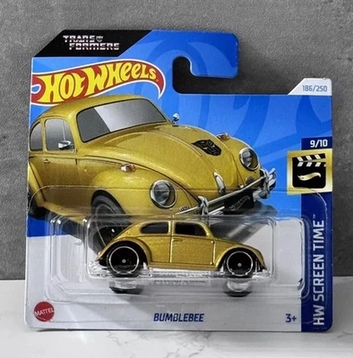 Hot Wheels Transformers Bumblebee Gold - COMBINE POSTAGE