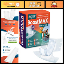 Super Absorbent Incontinence Booster Pads 5 Cups Absorbency 22 Count for Ad