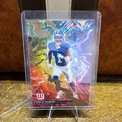 2026 Topps Football Malik Nabers New York Giants Circuit Breakers #CB-7 /350