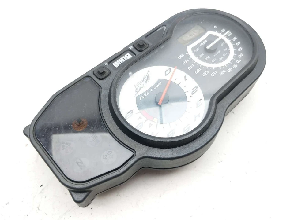 03 04 Buell Lightning XB9S Instrumento Medidor Cuadro Velocímetro Tacómetro Foto 4 de 4