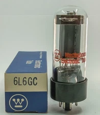 NOS CURRENT TESTED WESTINGHOUSE 6L6GC/MAXI TESTED