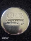 9FINE MINT 1 TROY POUND CAST POURED SILVER ROUND 12OZ .999