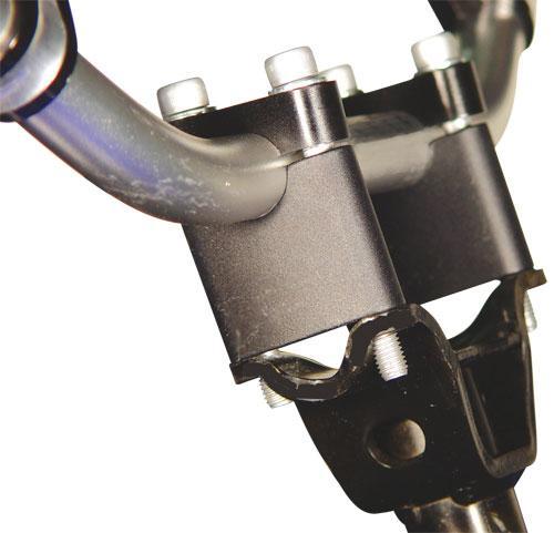 Powermadd 7/8" Bar Riser 1" 25mm ATV Dirt Bike Yamaha Honda Suzuki Universal - Picture 1 of 3
