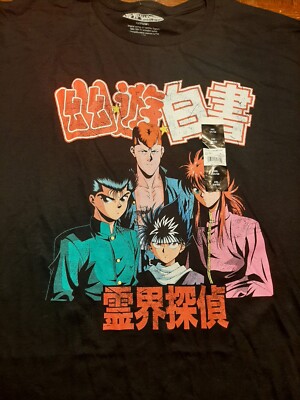NWT Yu Yu Hakusho Anime/Manga T-shirt Size 3XL | eBay