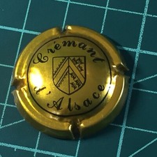 Capsule Capsules Sparkling Wine 1 Cent Alsace Cremant Auction