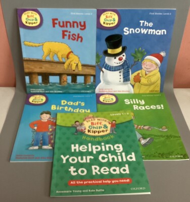 Oxford Reading Biff Chip Kipper First Stories Level 2 + Handbook Level 1-3