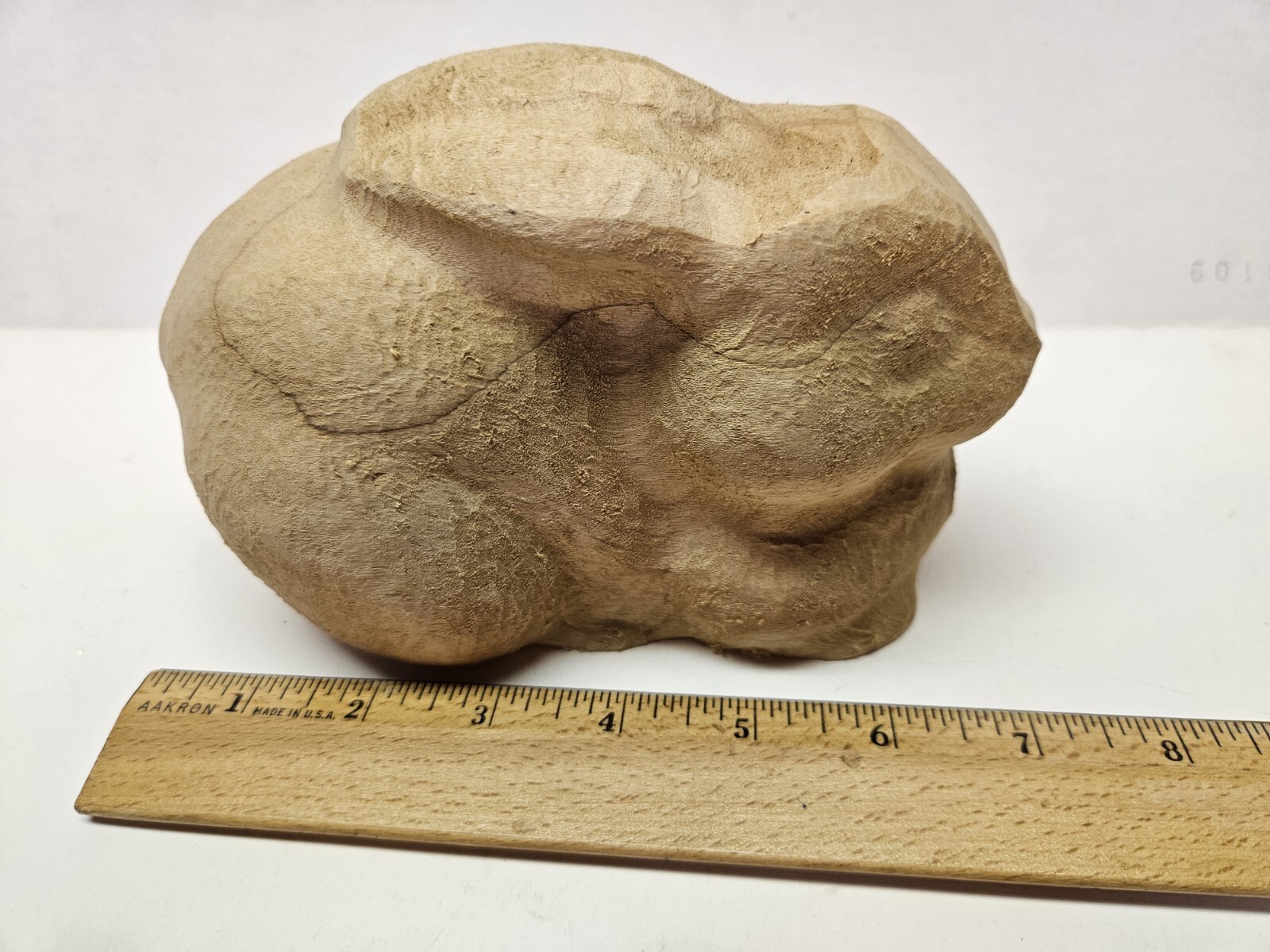 Rabbit Bunny Cutout Basswood Roughout For Wood Carving 6 1/2" Long, 4" Tall