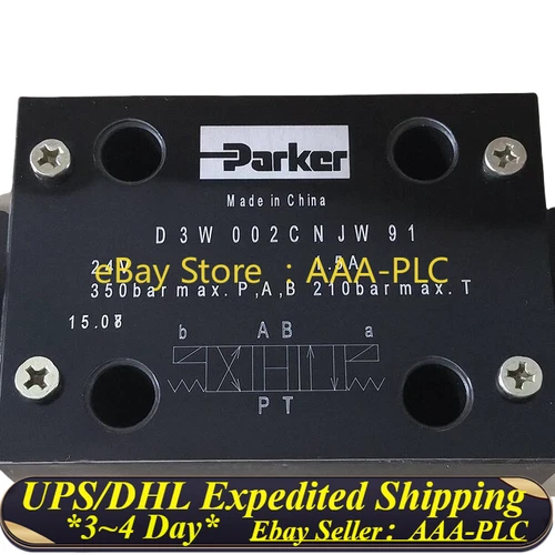 Expedited Shipping Parker D3W002CNJW91 Hydraulic valve