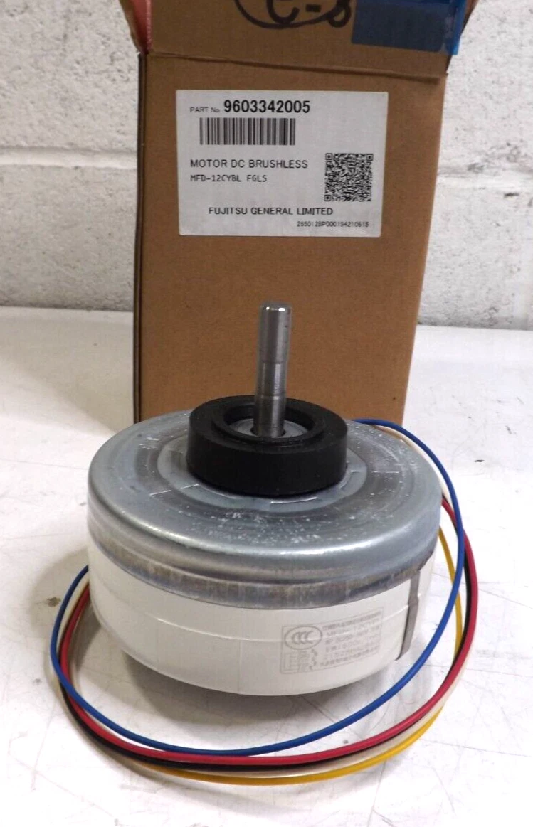 Fujitsu 9603342005 MOTOR,DC BRUSHLESS MFD-12CYBL FGLS | eBay