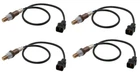 4 x Oxygen Sensors O2 For Mitsubishi Pajero NS 3.8 - VEHICLE KIT 6G75 pre post