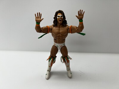 WWE Mattel Elite Ultimate Warrior (Custom) (Hasbro Warrior 2)