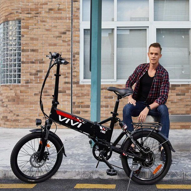 Vivi electric folding bike sale