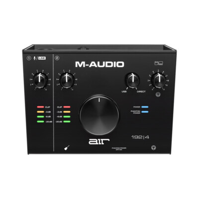 M-Audio AIR 192|4 2-IN 2-OUT USB AUDIO IO W/ 1 MIC INPUT