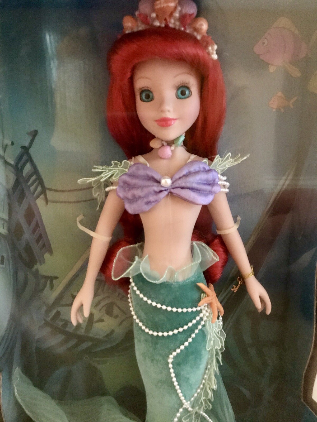 ariel porcelain keepsake doll