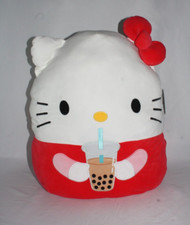Squishmallows Hello Kitty 20" Plush Toy - Boba Tea