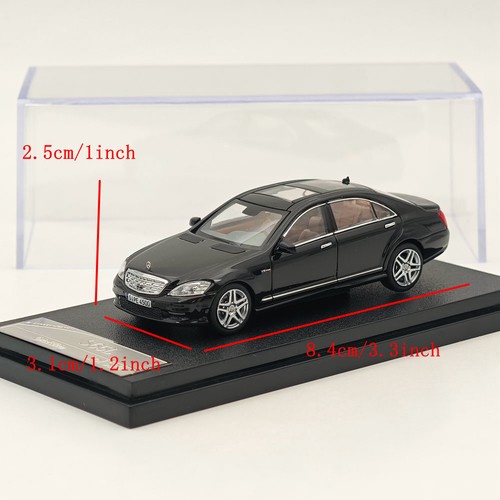 1/64 SW Mercedes Benz S Class S65L V12 Black Sedan Sports Diecast Models Car - Picture 3 of 7