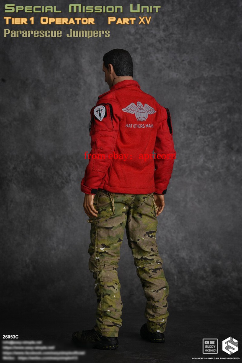Easy Simple 26053C Special Mission Unit Pararescue Jumpers 1/6