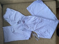 Purple Label By Healing Hands scrub set women stretch Size Xs, S, M