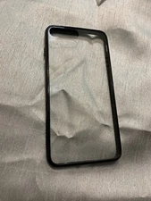 JETech Antiscratch clear - iPhone 7/8 plus - black - no retail packaging
