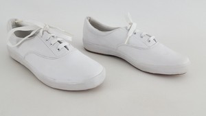 plain white keds