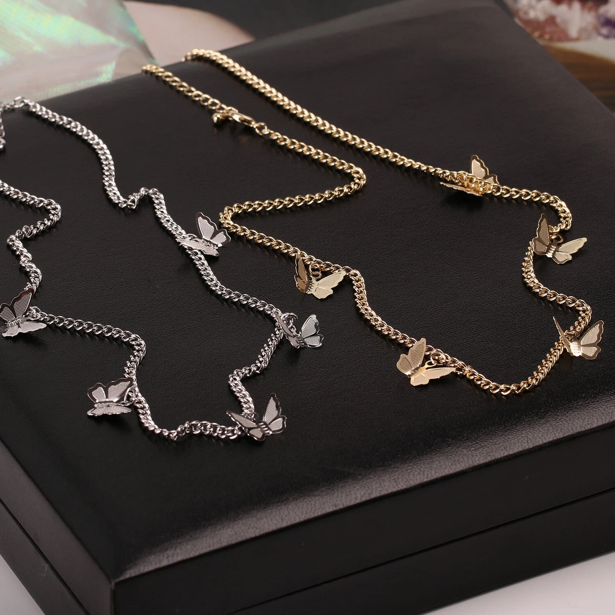 Chain 2024 butterfly necklace