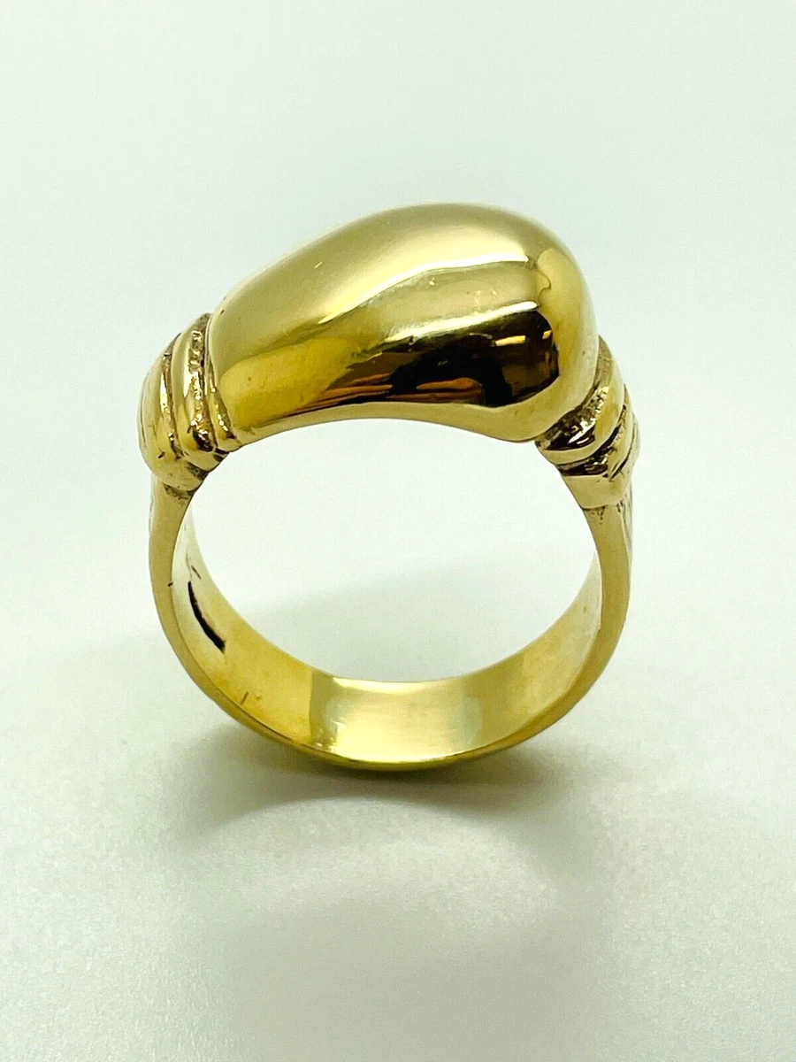 9ct gold boxing glove best sale ring