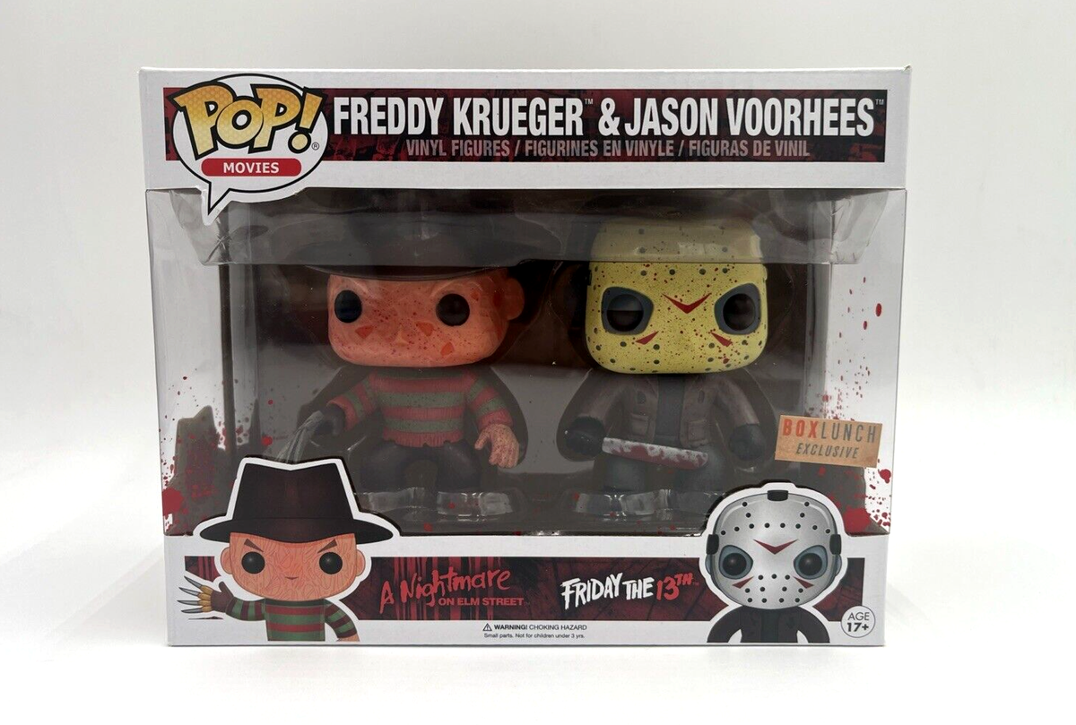 Funko POP Freddy Vs Jason Bloody Spatter Exclusive F13 ANOES