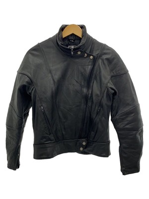 Echtes Leder Double Riders Jacket - Leather Blk