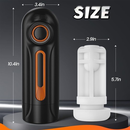 Automatic Masturbator Thrusting Sucking Vibrating Heating Male Stroker Sex Toys - Picture 7 of 8