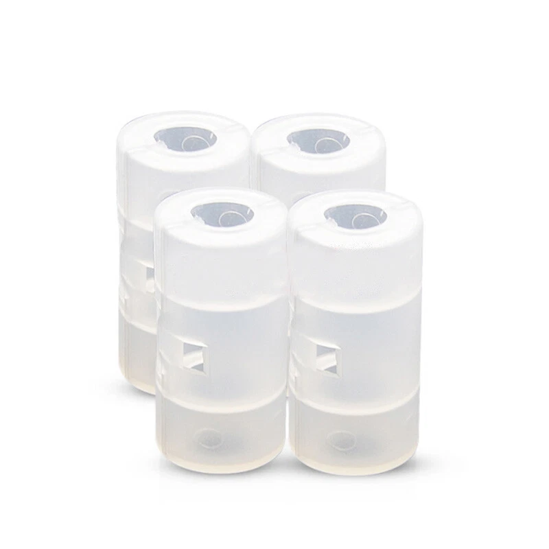 AA To C Size Battery Converter Adapto/Adapter Case Holder Storage Box Plastic - Image 3 of 4