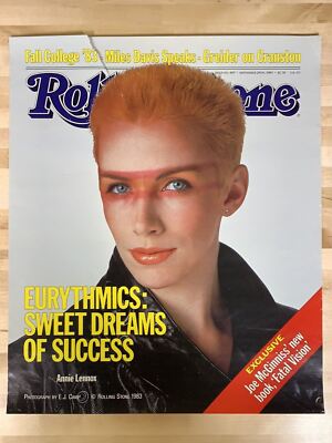 Annie Lennox - 1983 Rolling Stone poster Original Vintage | eBay