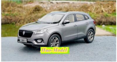 1:18 BORGWARD BX7 Alloy Diecast Model Car Collection Hobby Toys Ornaments Gray