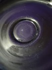 Vintage Lancaster Black Glass Decorative Bowl With Lace Rim 10.5" Estate #JJ75 — photo 2