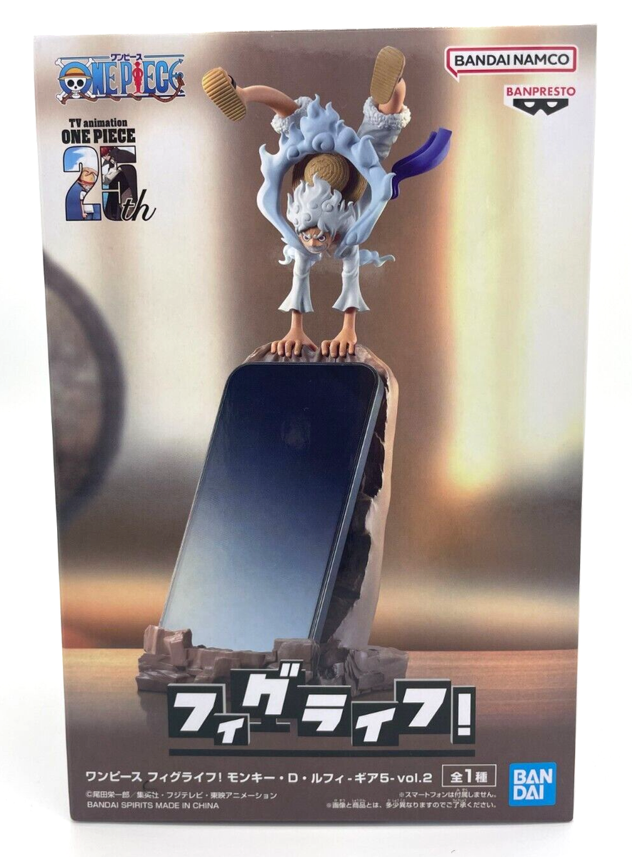 スマートフォン本体 Luffy NEW One Piece Fig Life! Monkey D. Luffy Gear 5 vol.2 phone
