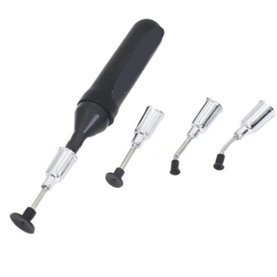 Hochwertiges Acuum Saugstift Kommissionierwerkzeug mit 4 Saugnäpfen ca. 50 Gram