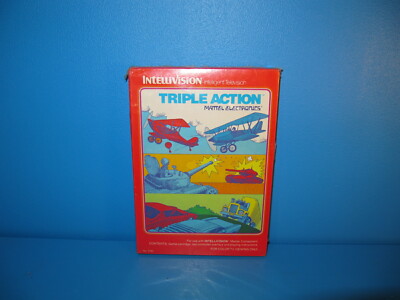 Mattel Intellivision Triple Action original Eingeschweist in OVP