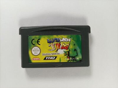 Earthworm Jim - Nintendo Gameboy Advance Spiel Getestet Gut D52