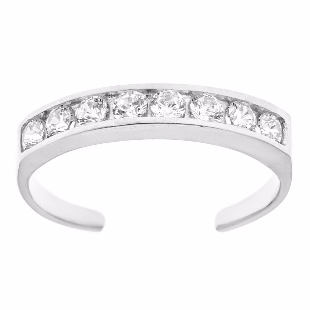 Cubic zirconia shop toe rings