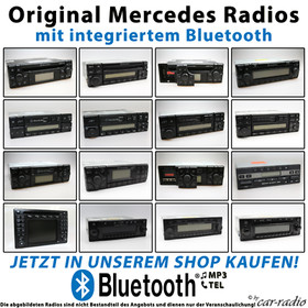 Genuine Mercedes Audio 10 CD BE6021 Becker Radio W203 W209 W639 W463 Car Stereo