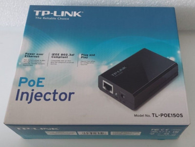 TP-Link - TL-PoE150S 2 Ports Power Over Ethernet Injektor - neu