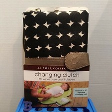 JJ Cole Diaper Collections Changing Clutch Silver Drop Free Shipping Free SHP