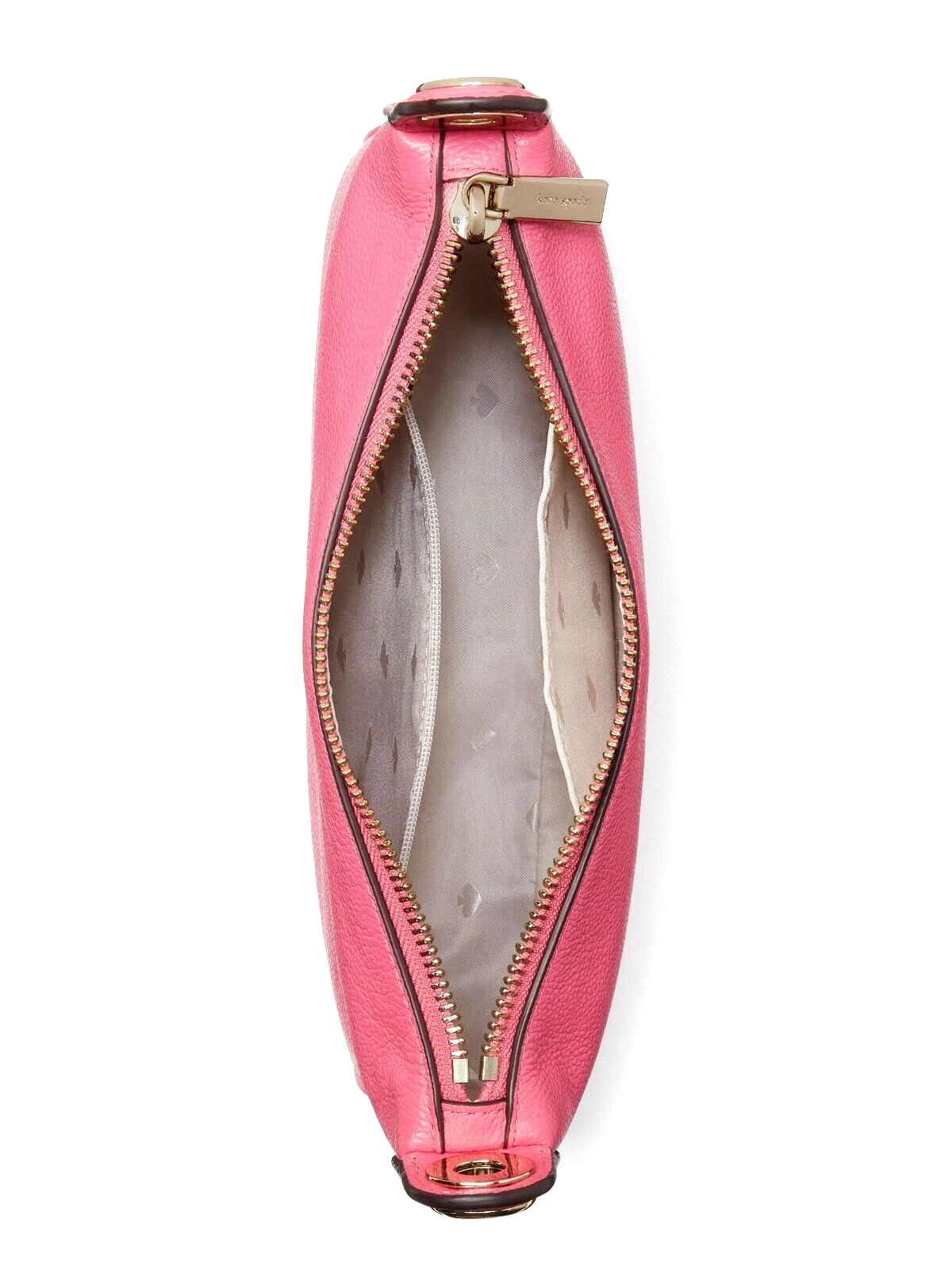 Nuova Kate Spade Rosie piccola a tracolla in pelle ciottolata rosa tropicale con sacchetto antipolvere