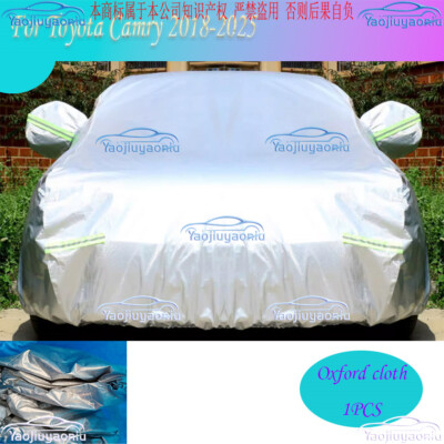 Car Cover Outdoor Waterproof Sun All Weather Protection For Toyota Camry 18-2025