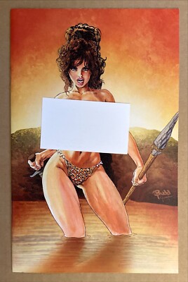 Cavewoman Target Ankha (2019) NM+ Budd Root Risque Virgin Variant Cover Ltd 450