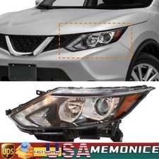 Halogen Headlight For 2017-2019 Nissan Rogue Sport 260606MA0A Left Driver Left