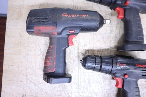 x3 Snap-on CT3450 & CDR40 - 14.4V 1/2" Cordless Impact Wrench - (Tools Only) US - Picture 2 of 12