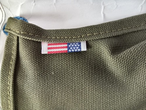 HTF Ciano Farmer Denim Co. Duck Canvas Mask NEW NIP Texas USA Union Made Work - Picture 10 of 17