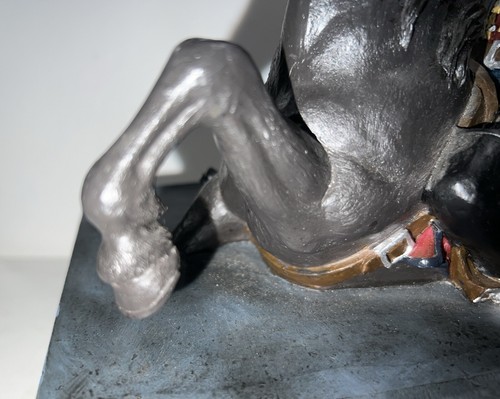 RARE! Sleepy Hollow Headless Horseman Figure/Statue 2000 TPG Bookworms Halloween - Picture 18 of 20